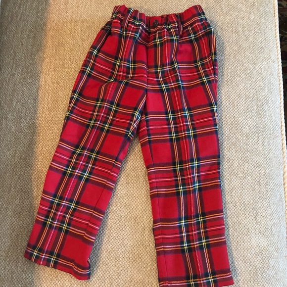 plaid pants for kids